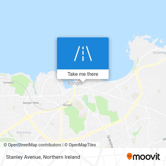 Stanley Avenue map