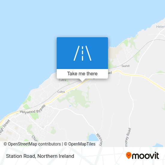 Station Road map