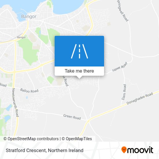 Stratford Crescent map