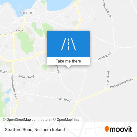 Stratford Road map