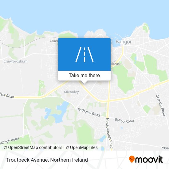 Troutbeck Avenue map