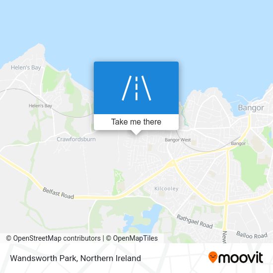 Wandsworth Park map