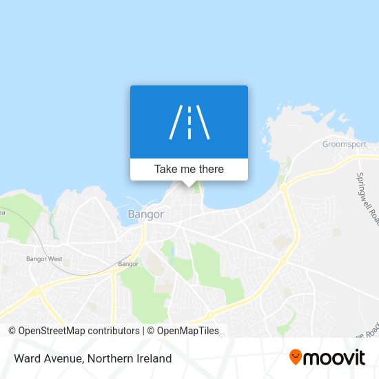 Ward Avenue map