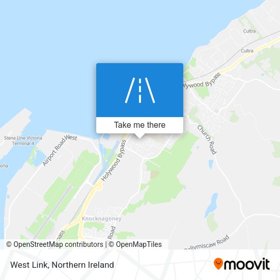 West Link map