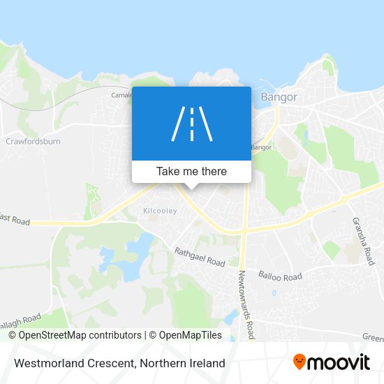 Westmorland Crescent map