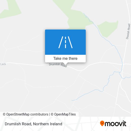 Drumlish Road map