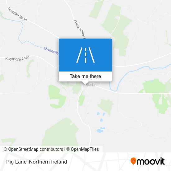 Pig Lane map