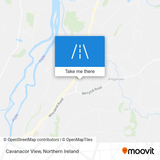 Cavanacor View map
