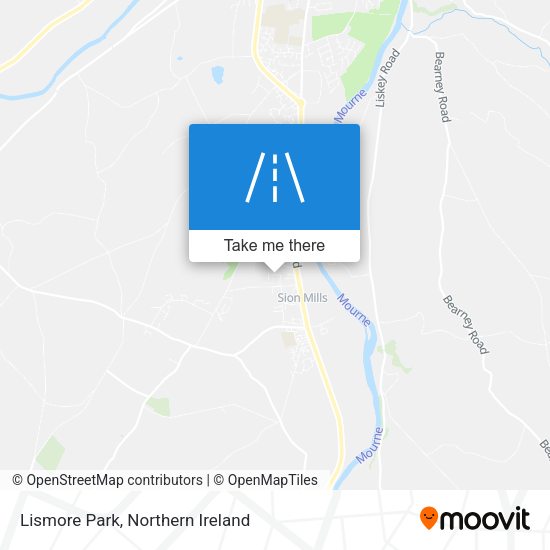 Lismore Park map