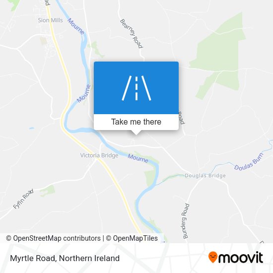 Myrtle Road map