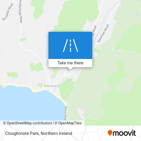 Cloughmore Park map