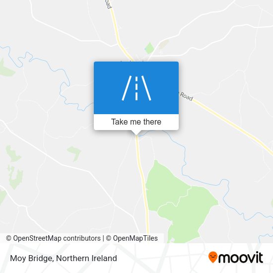 Moy Bridge map