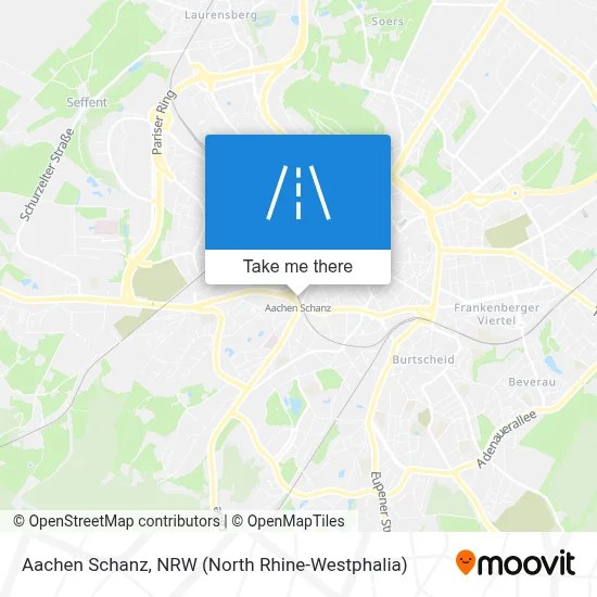 Aachen Schanz map