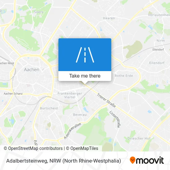 Карта Adalbertsteinweg