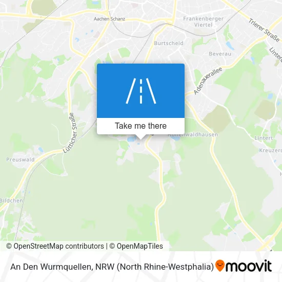 Карта An Den Wurmquellen