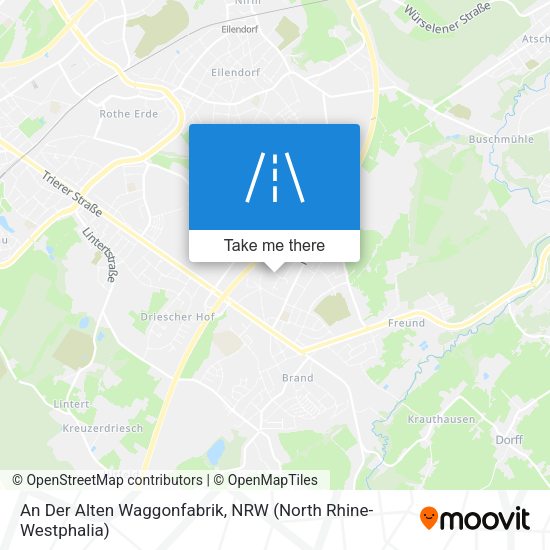 An Der Alten Waggonfabrik map