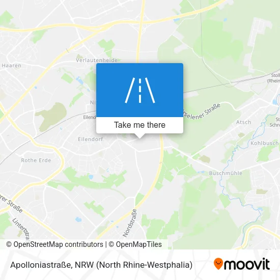Карта Apolloniastraße