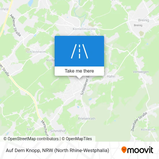 Карта Auf Dem Knopp