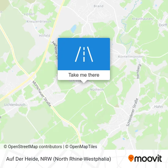 Карта Auf Der Heide