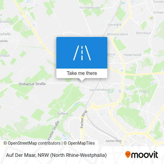 Карта Auf Der Maar