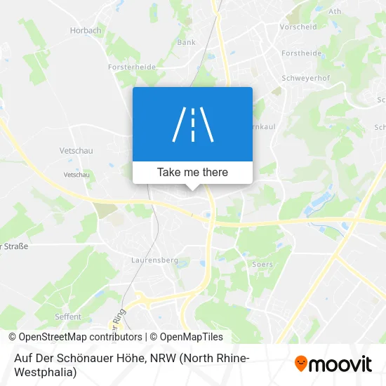 Карта Auf Der Schönauer Höhe