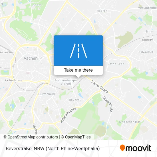 Beverstraße map