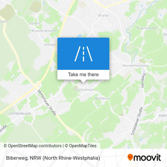 Карта Biberweg