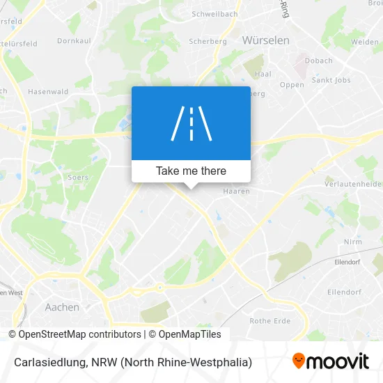 Карта Carlasiedlung