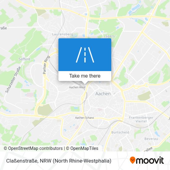 Claßenstraße map