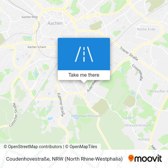 Coudenhovestraße map