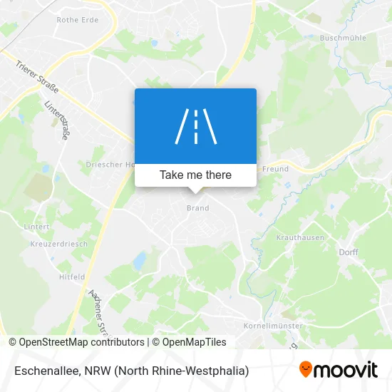 Eschenallee map