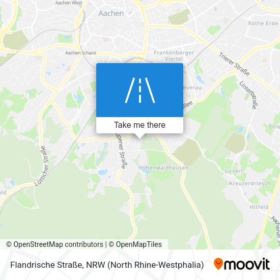 Flandrische Straße map