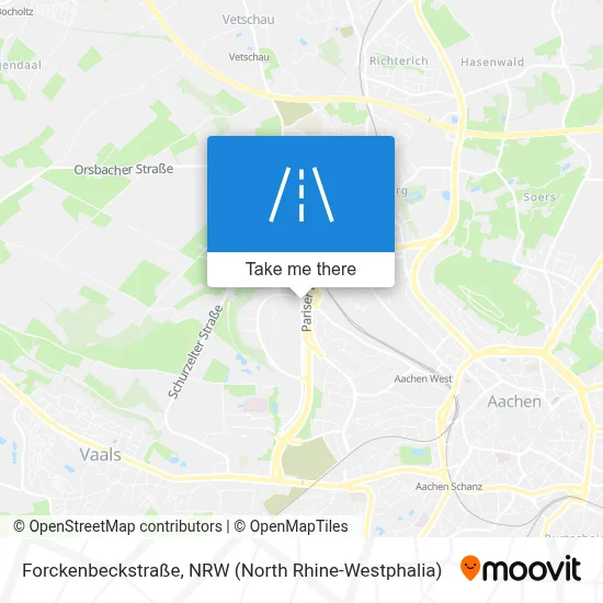 Forckenbeckstraße map