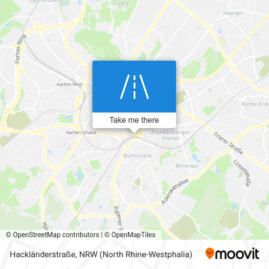 Карта Hackländerstraße