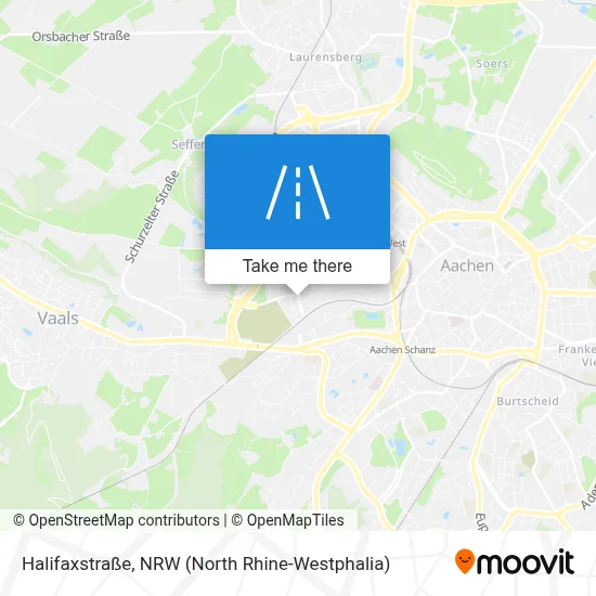 Halifaxstraße map