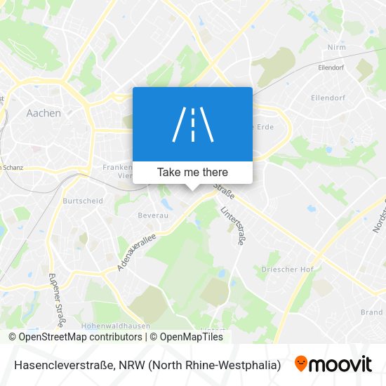 Hasencleverstraße map