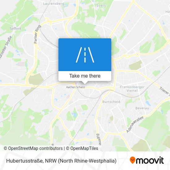 Hubertusstraße map