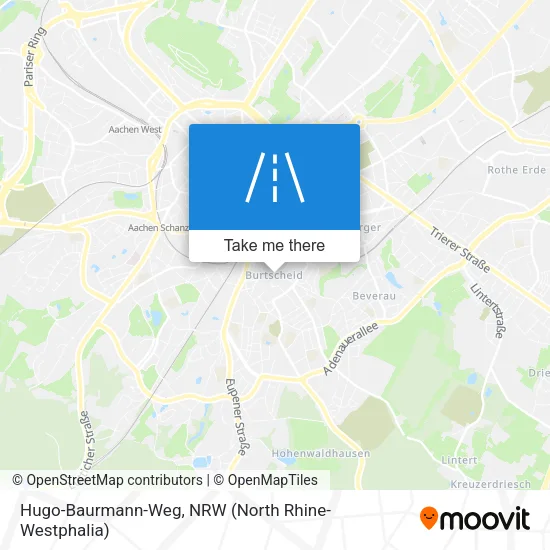 Карта Hugo-Baurmann-Weg