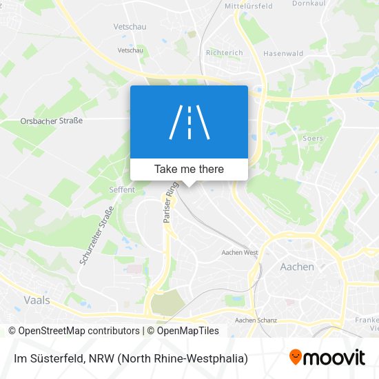 Im Süsterfeld map