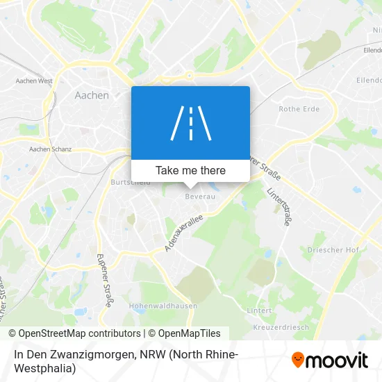 In Den Zwanzigmorgen map