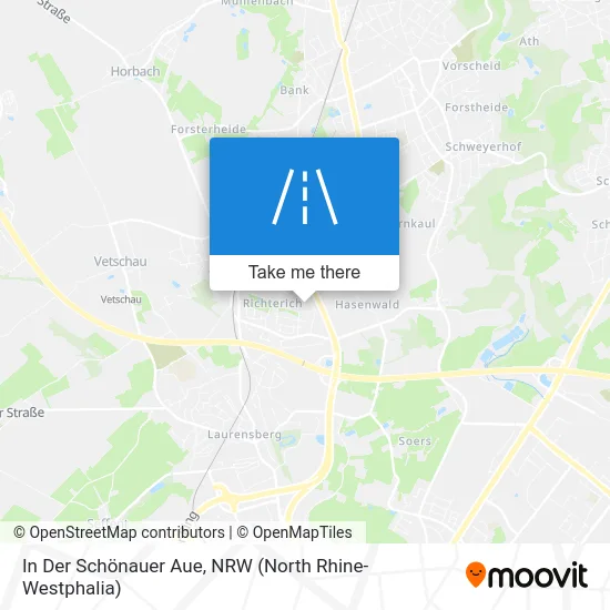 In Der Schönauer Aue map