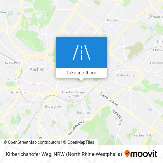 Kirberichshofer Weg map