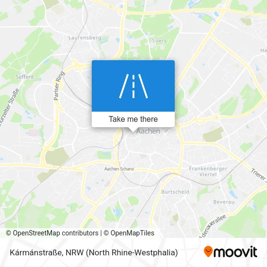 Карта Kármánstraße