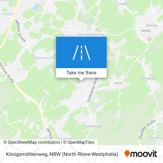 Königsmühlenweg map
