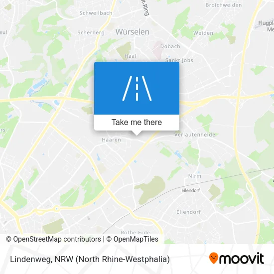 Lindenweg map