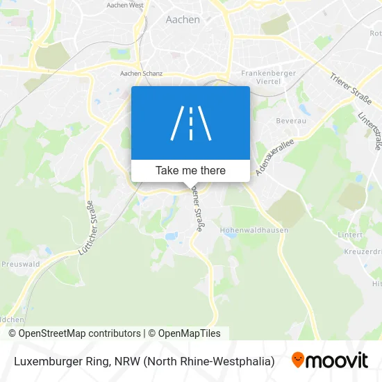 Luxemburger Ring map