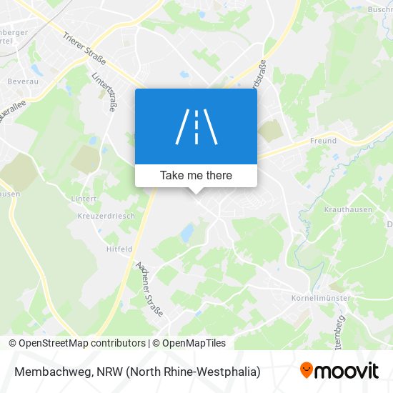 Membachweg map