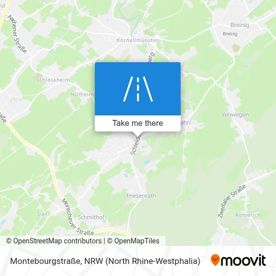 Montebourgstraße map