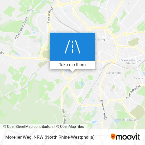 Карта Moreller Weg