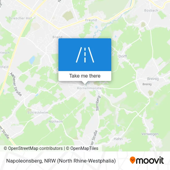 Карта Napoleonsberg